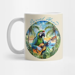 Parrot Head Circle Mug